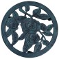 vidaXL Soporte con ruedas para plantas 6 unidades plástico verde 38 cm vidaXL Soporte con ruedas para plantas 6 unidades plástico verde 38 cm