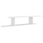 vidaXL Estante de pared para TV madera contrachapada 125x18x23 cm vidaXL Estante de pared para TV madera contrachapada 125x18x23 cm