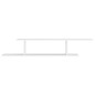 vidaXL Estante de pared para TV madera contrachapada 125x18x23 cm vidaXL Estante de pared para TV madera contrachapada 125x18x23 cm