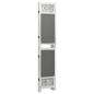 vidaXL Biombo divisor de 3 paneles de tela gris 105x165 cm vidaXL Biombo divisor de 3 paneles de tela gris 105x165 cm
