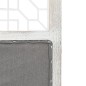 vidaXL Biombo divisor de 3 paneles de tela gris 105x165 cm vidaXL Biombo divisor de 3 paneles de tela gris 105x165 cm