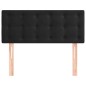 vidaXL Cabecero de terciopelo negro 80x5x78/88 cm vidaXL Cabecero de terciopelo negro 80x5x78/88 cm