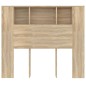 vidaXL Mueble cabecero color roble Sonoma 120x18,5x102,5 cm vidaXL Mueble cabecero color roble Sonoma 120x18,5x102,5 cm