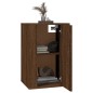 vidaXL Muebles para TV de pared 2 uds roble marrón 40x34,5x60 cm