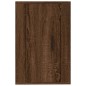vidaXL Muebles para TV de pared 2 uds roble marrón 40x34,5x60 cm