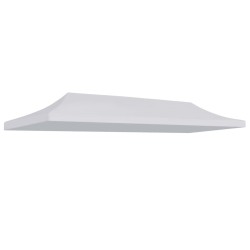 vidaXL Techo de carpa para celebraciones blanco 3x6 m