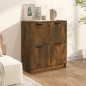 vidaXL Aparador madera contrachapada color roble ahumado 60x30x70 cm vidaXL Aparador madera contrachapada color roble ahumado 60x30x70 cm