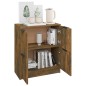 vidaXL Aparador madera contrachapada color roble ahumado 60x30x70 cm vidaXL Aparador madera contrachapada color roble ahumado 60x30x70 cm