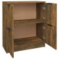 vidaXL Aparador madera contrachapada color roble ahumado 60x30x70 cm vidaXL Aparador madera contrachapada color roble ahumado 60x30x70 cm