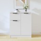 vidaXL Aparador de madera contrachapada blanco 60x30x70 cm vidaXL Aparador de madera contrachapada blanco 60x30x70 cm