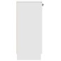 vidaXL Aparador de madera contrachapada blanco 60x30x70 cm vidaXL Aparador de madera contrachapada blanco 60x30x70 cm