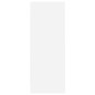 vidaXL Mueble zapatero de madera contrachapada blanco 60x35x92 cm