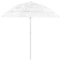 vidaXL Sombrilla de playa Hawaii blanca 240 cm vidaXL Sombrilla de playa Hawaii blanca 240 cm