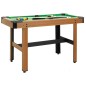 vidaXL Mesa de billar de 4 pies marrón 122x61x76 cm vidaXL Mesa de billar de 4 pies marrón 122x61x76 cm