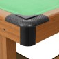 vidaXL Mesa de billar de 4 pies marrón 122x61x76 cm vidaXL Mesa de billar de 4 pies marrón 122x61x76 cm
