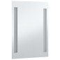 vidaXL Espejo de pared de baño con LED 60x100 cm vidaXL Espejo de pared de baño con LED 60x100 cm