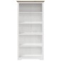 vidaXL Librería BODO 5 estantes madera maciza pino marrón 80x38x180 cm vidaXL Librería BODO 5 estantes madera maciza pino marrón 80x38x180 cm