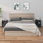 vidaXL Mesitas de noche 2 uds madera maciza de pino gris 40x35x49 cm vidaXL Mesitas de noche 2 uds madera maciza de pino gris 40x35x49 cm