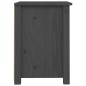 vidaXL Mesitas de noche 2 uds madera maciza de pino gris 40x35x49 cm vidaXL Mesitas de noche 2 uds madera maciza de pino gris 40x35x49 cm