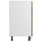 vidaXL Armario bajo de cocina madera ingeniería roble ahumado vidaXL Armario bajo de cocina madera ingeniería roble ahumado