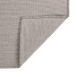 vidaXL Alfombra de exterior de tejido plano gris taupe 200x280 cm