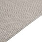 vidaXL Alfombra de exterior de tejido plano gris taupe 200x280 cm