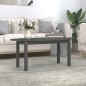 vidaXL Mesa de centro de madera maciza de pino gris 110x55x45 cm vidaXL Mesa de centro de madera maciza de pino gris 110x55x45 cm