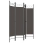 vidaXL Biombo divisor de 4 paneles gris antracita 160x180 cm vidaXL Biombo divisor de 4 paneles gris antracita 160x180 cm