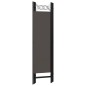 vidaXL Biombo divisor de 4 paneles gris antracita 160x180 cm vidaXL Biombo divisor de 4 paneles gris antracita 160x180 cm