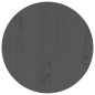 vidaXL Mesa de centro de madera maciza de pino gris Ø40x60 cm vidaXL Mesa de centro de madera maciza de pino gris Ø40x60 cm