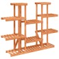 vidaXL Soporte para flores de madera maciza abeto 110x25x110,5 cm vidaXL Soporte para flores de madera maciza abeto 110x25x110,5 cm