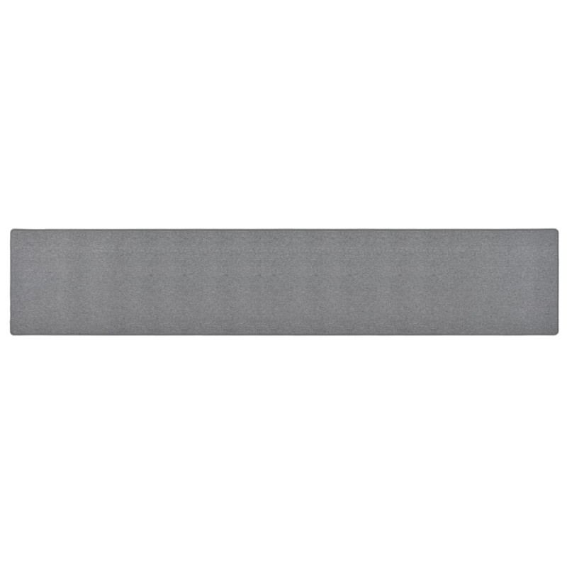 vidaXL Alfombra de pasillo gris oscuro 50x300 cm vidaXL Alfombra de pasillo gris oscuro 50x300 cm