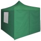 vidaXL Cenador plegable verde con 4 paredes 3x3 m vidaXL Cenador plegable verde con 4 paredes 3x3 m