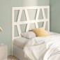 vidaXL Cabecero de cama madera maciza de pino blanco 96x4x100 cm vidaXL Cabecero de cama madera maciza de pino blanco 96x4x100 cm