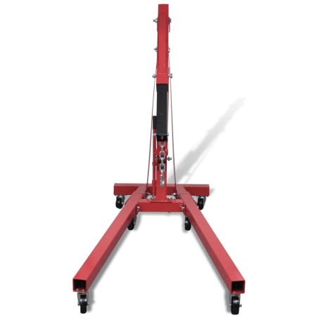 vidaXL Grúa de motores plegable 2 toneladas 88,2 kg