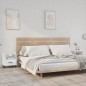 vidaXL Mesitas de noche 2 uds madera contrachapada blanco brillante vidaXL Mesitas de noche 2 uds madera contrachapada blanco brillante