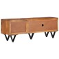 vidaXL Mueble para TV de madera maciza de mango 140x30x46 cm