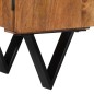 vidaXL Mueble para TV de madera maciza de mango 140x30x46 cm