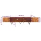 vidaXL Mueble para TV de madera maciza de mango 140x30x46 cm