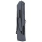vidaXL Hamaca con soporte plegable gris vidaXL Hamaca con soporte plegable gris