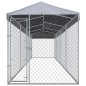 vidaXL Perrera de exterior con tejado 760x190x225 cm vidaXL Perrera de exterior con tejado 760x190x225 cm