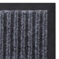 Alfombra de entrada de PVC gris, 90 x 150 cm Alfombra de entrada de PVC gris, 90 x 150 cm