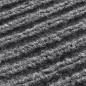 Alfombra de entrada de PVC gris, 90 x 150 cm Alfombra de entrada de PVC gris, 90 x 150 cm