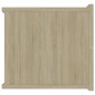 vidaXL Mesitas de noche 2 uds contrachapada color roble 40x30x30 cm vidaXL Mesitas de noche 2 uds contrachapada color roble 40x30x30 cm