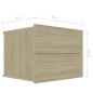 vidaXL Mesitas de noche 2 uds contrachapada color roble 40x30x30 cm vidaXL Mesitas de noche 2 uds contrachapada color roble 40x30x30 cm