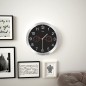 vidaXL Reloj de pared de cuarzo higrómetro y termómetro 30 cm negro vidaXL Reloj de pared de cuarzo higrómetro y termómetro 30 cm negro