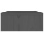 vidaXL Soporte de monitor madera maciza de pino gris 60x24x10,5 cm vidaXL Soporte de monitor madera maciza de pino gris 60x24x10,5 cm