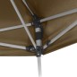 vidaXL Carpa desmontable hexagonal paredes gris taupe 3,6x3,1m 220g/m² vidaXL Carpa desmontable hexagonal paredes gris taupe 3,6x3,1m 220g/m²