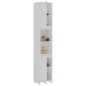 vidaXL Armario de baño madera contrachapada blanco 30x30x183,5 cm vidaXL Armario de baño madera contrachapada blanco 30x30x183,5 cm