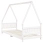 vidaXL Estructura de cama para niños madera de pino blanco 80x200 cm vidaXL Estructura de cama para niños madera de pino blanco 80x200 cm